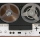 Retro European Open Reel Tape Recorder deck